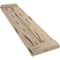 Ekena Millwork Rustic Two Board Joined Board-n-Batten Pecky Cypress Faux Wood Shutters w/End Batten, 11"W x 86"H SHUBJE11X86PCPR - alternate 3